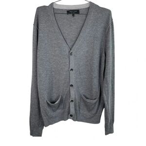 Rag & Bone Gray Wool Cardigan Men’s XL